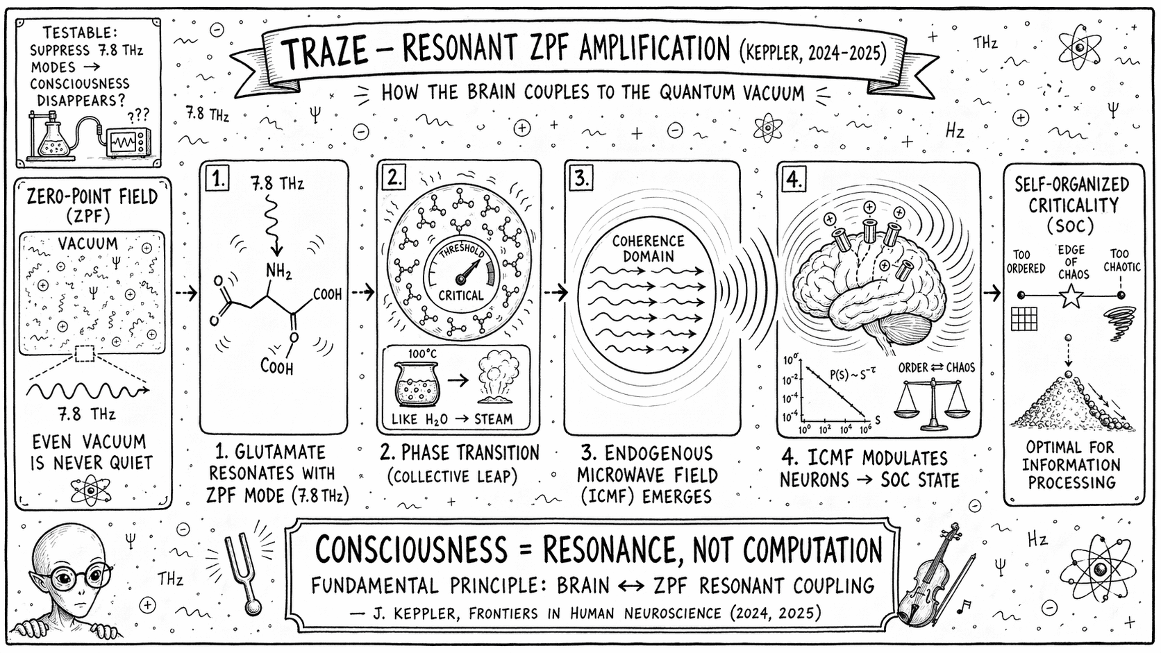 Diagram: Teoria TRAZE Kepplera